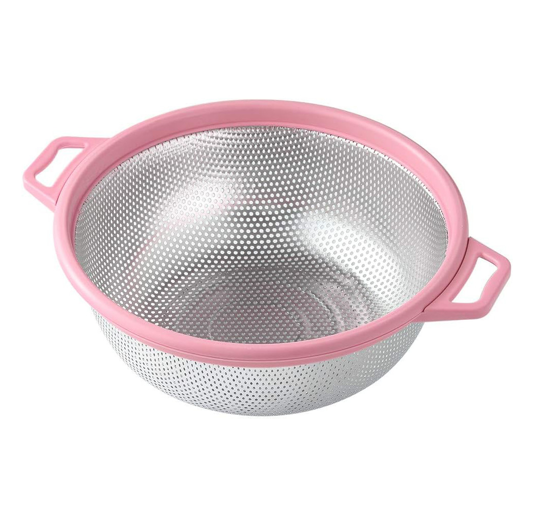 Stainless Steel Colander With Handle and Legs