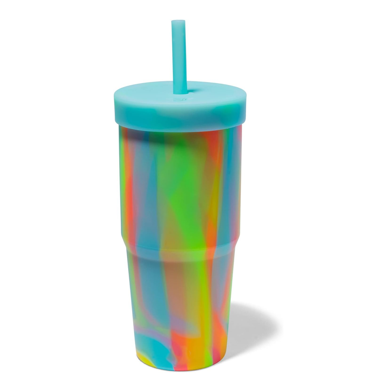 32oz Silicone  Straw Tumbler