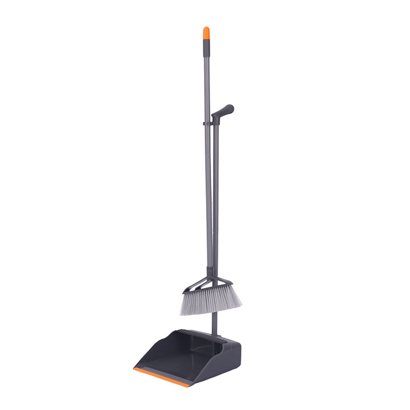 Dust broom with duster