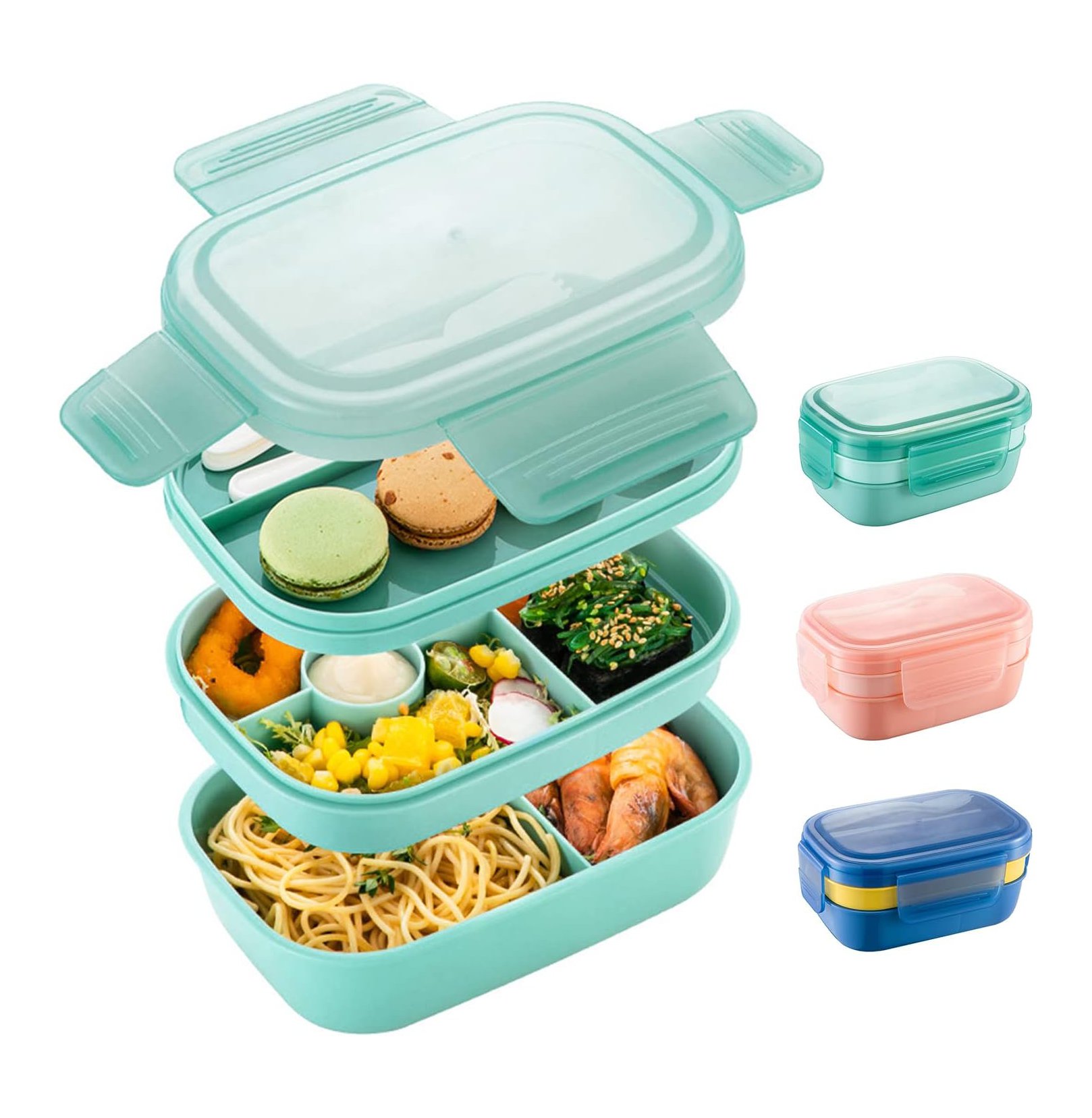 4 tier lunch box with Compartments